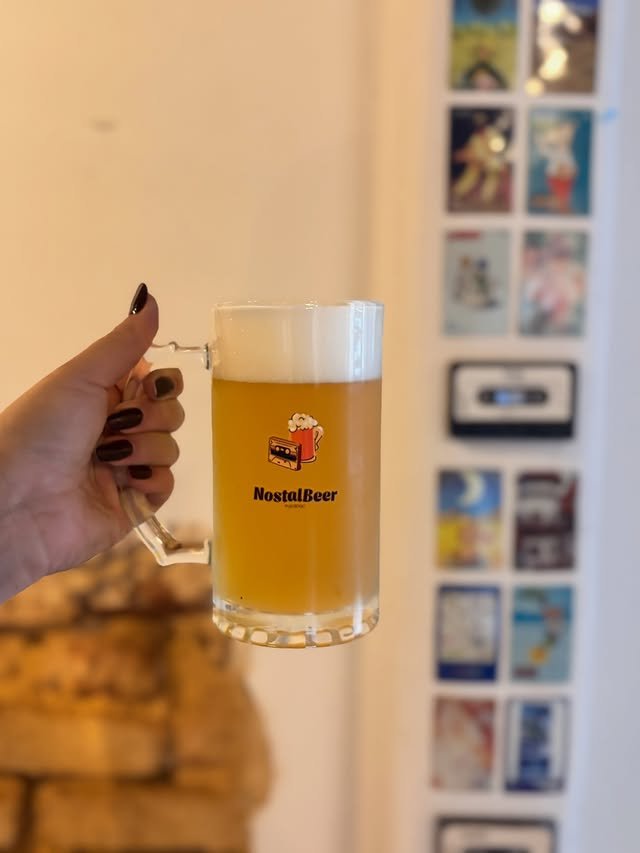 Chopp artesanal Nostalbeer
